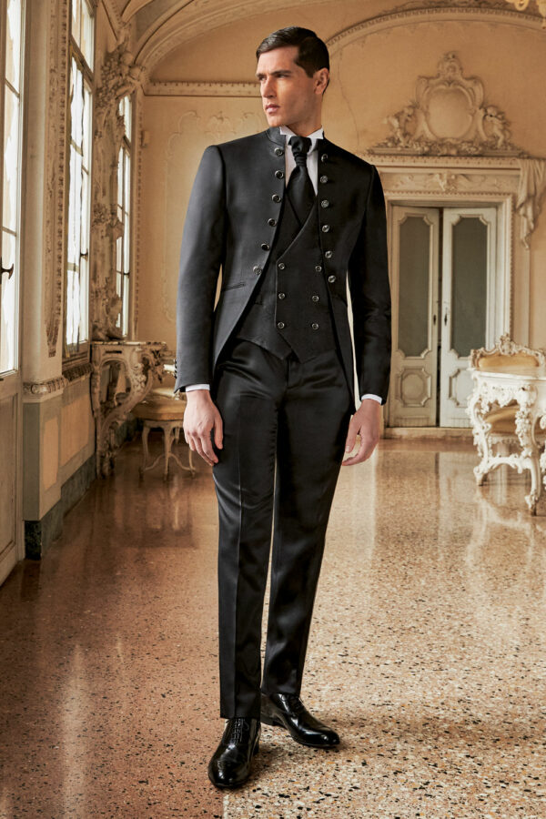 Luigi Bianchi Cerimonia 2023 Bräutigam Anzug look 2 LB CERIM 0060 R2 AP MEN Bräutigam Ausstatter Singen