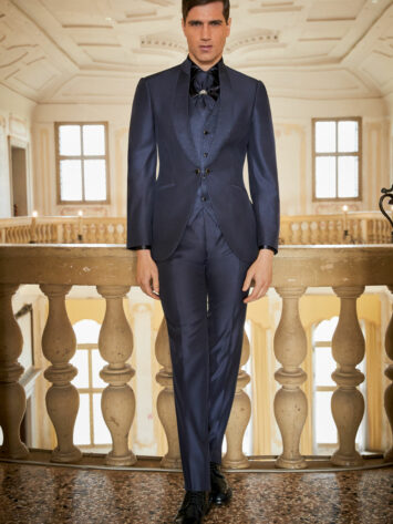 Luigi Bianchi Cerimonia 2023 Bräutigam Anzug look 7 LB CERIM 0555 R2 AP MEN Bräutigam Ausstatter Singen
