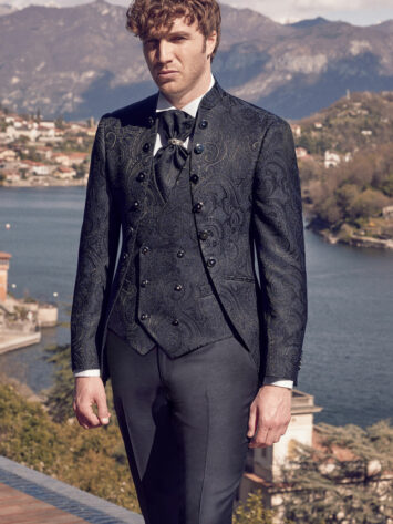 Luigi Bianchi Cerimonia 2024 Bräutigam Anzug look 15 CERIMONIA 1455 R3 AP MEN Bräutigam Ausstatter Herrenmode Singen