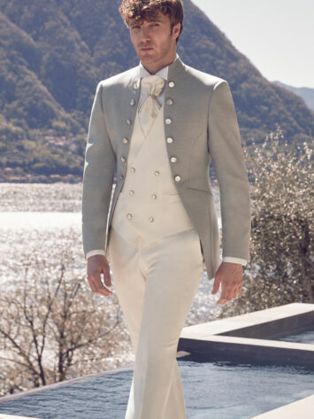Luigi Bianchi Cerimonia 2024 Bräutigam Anzug look 9 CERIMONIA 0886 R2 AP MEN Bräutigam Ausstatter Herrenmode Singen